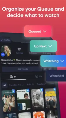 Queue - What to Watch android App screenshot 13