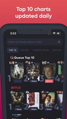 Queue - What to Watch android App screenshot 15